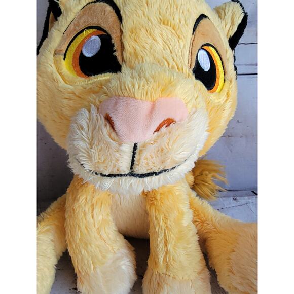 Disney Simba Big Feet The Lion King 10" Plush Stuffed Animal Baby Simba - Picture 2 of 8